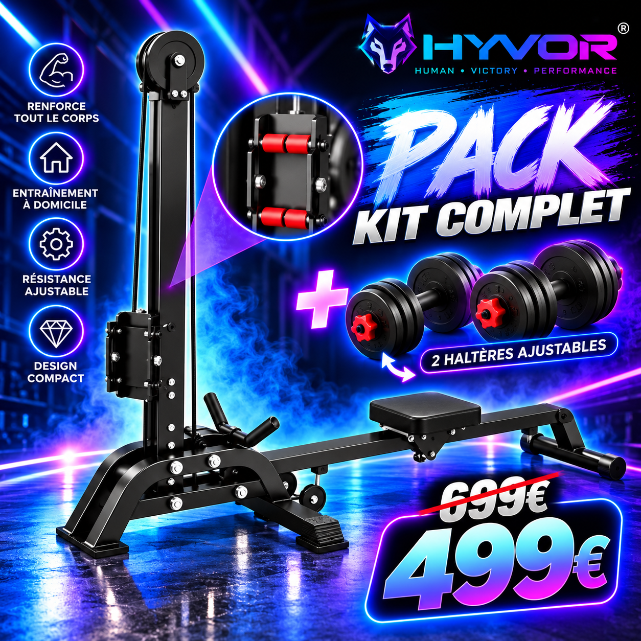 HYVOR ONE - KIT COMPLET